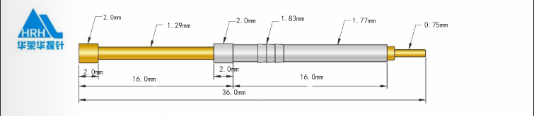 PH-3M3、 PH系列探針、探針尺寸、測(cè)試探針圖片、三尖探針圖片、頂針圖片、彈簧探針圖片