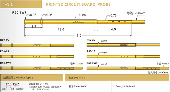 R50測試探針套管選型、R50探針套管規(guī)格型號、探針套管廠家