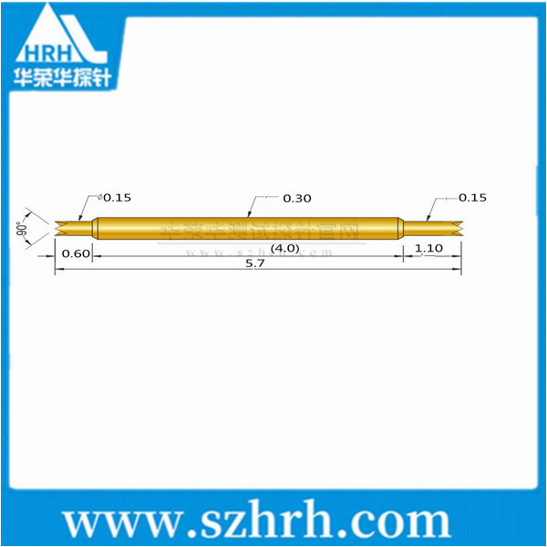 030-UU-5.7L，華榮華雙頭測試探針廠家