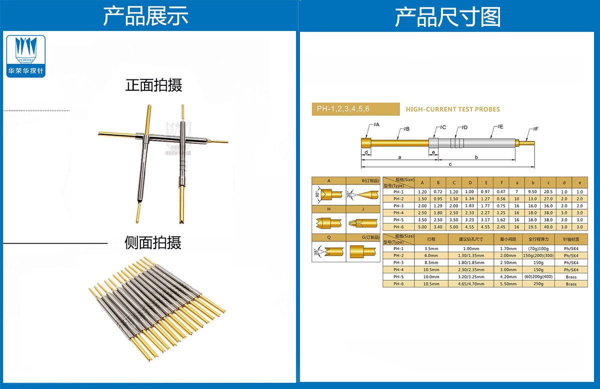 PH系列探針